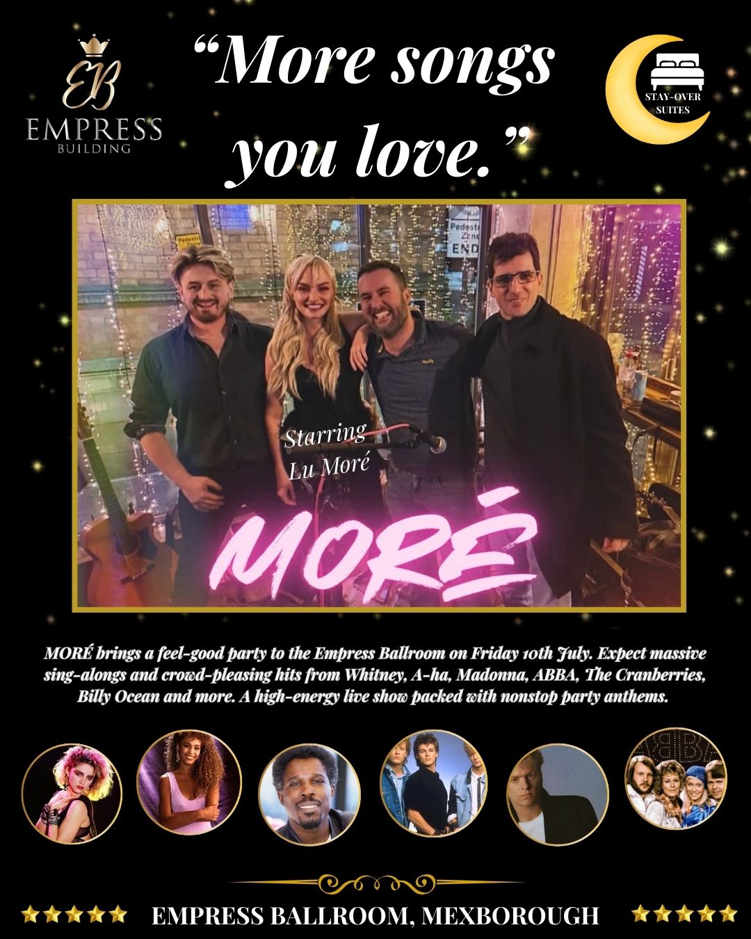 MORÉ: Friday Night Hits Show Poster